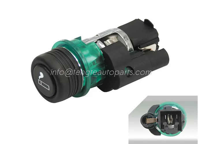 Auto cigarette lighter replacement 12V 120W green color with socket