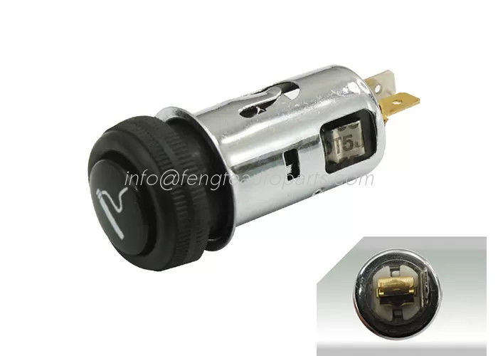 Universal car cigarette ligter Replacement 12V silver color 120W